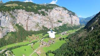 Wingsuit BASE jump, middle melkstuhl with @filipkubica