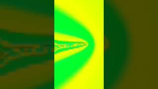 #trippy #abstractart #2danimation Trip to Explore the Mandelbrot: Yellow & Green Mix Fractal Dreams