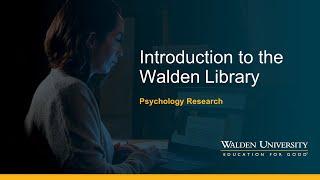 Webinar: Introduction to Psychology Library Research