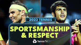 Sportsmanship & Respect Tennis Moments in 2023 