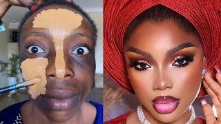 VIRAL  WHAT SHE WANTED VS WHAT SHE GOTBRIDAL MAKEUP TRANSFORMATION ️ MAKEUP TUTORIAL 