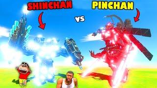 SHINCHAN vs PINCHAN MAXTRON in Animal Revolt Battle Simulator with CHOP