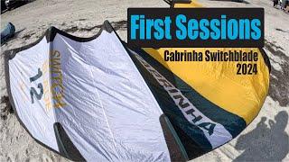First Session on the 2024 Cabrinha Switchblade