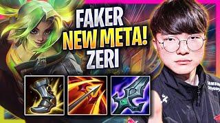 FAKER CRAZY NEW META ZERI MID! - T1 Faker Plays Zeri MID vs Lucian! | Season 2024