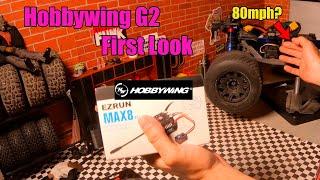 Will This New Esc Get The Traxxas Sledge To 80mph? Unboxing The New Hobbywing Max8 G2