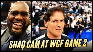 Shaq Reacts to Mavs vs. Timberwolves WCF Game 2 | SHAQ CAM 