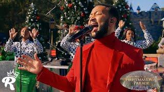 John Legend | This Christmas | Full Performance | Disney Parks Magical Christmas Day Parade 2024