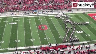 Ohio State Marching Band "Michael Jackson Tribute" - Halftime vs. Iowa: 10-19-13