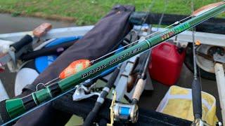 **New** Dark Matter Psychedelic Casting Rod @jandhtackle #shorts