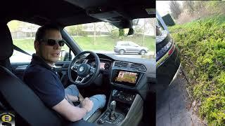 VW Tiguan Einparkassistent Review, parallel rechts rückw, vorwärts quer, rückfahras., Area View 360