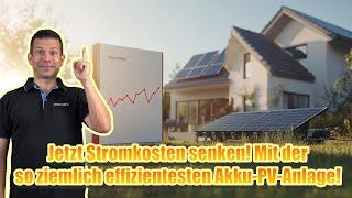 So ziemlich die effizienteste Akku-PV die man bauen kann – mit Victron!