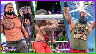 Wwe 2k22 : Roman Reigns vs Braun Strowman - Wwe Extreme Rules 2022 | Wwe Universal Championship 