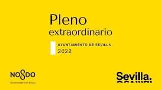 Pleno extraordinario del Ayuntamiento de Sevilla (10/02/2023)