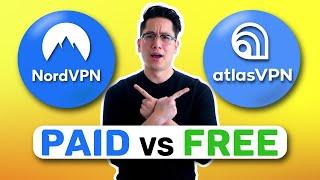 NordVPN vs Atlas VPN | Free VPN vs paid VPN comparison