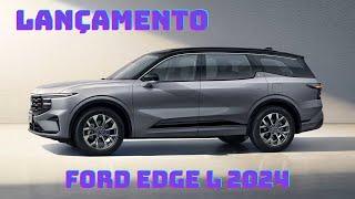 Ford Edge L 2024 estreia com multimídia gigante de 27 polegadas