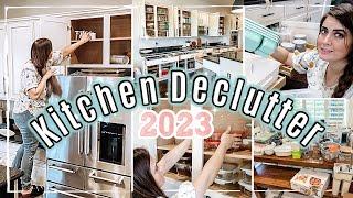 2023 KITCHEN DECLUTTER WITH ME :: New Year Reset + Declutter & Organize Tips