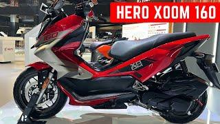 2024 Hero Xoom 160 Adventure Scooter Review - TVS NTORQ 125, Yamaha Aerox & Hero Mavrick 440 Rival |
