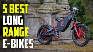 5 Best Long Range Electric Bikes 2025 | Best Long Range E-Bike 2025