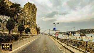 European Istanbul Driving Tour in 4K! Istanbul 2022