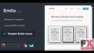 Preview Emilio - Responsive Email Template TForest