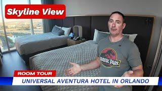 Aventura Hotel Orlando, Room Tour | Skyline View #universalhotels