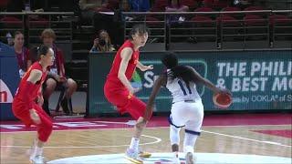 Copper Hesi Puts 6'10 Han Xu To Sleep | USA Basketball vs China | Women's World Cup 2022