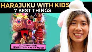 7 FUN Things to do in HARAJUKU Tokyo with Kids | Japan Travel Guide