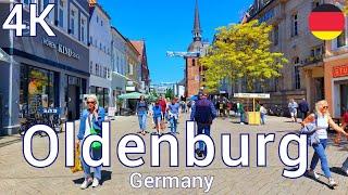 walking tour in Oldenburg Germany in the most beautiful corners of the city 4k 60fps (️2023)