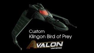 Custom Klingon Bird of Prey Test by Sam Cockings