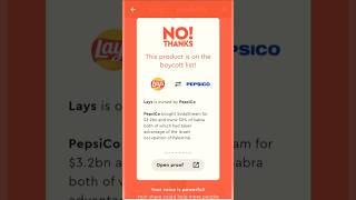 No Thanks App available in play store | How to check Israel products | InziMedia