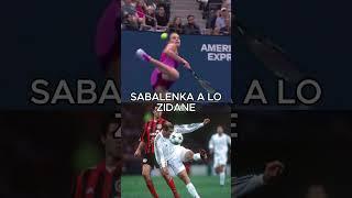 ¡Volea de Sabalenka!  #shorts | ESPN Deportes