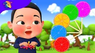 Color Finger Family | Three Little Kittens | BluLoo Nursery Rhymes & Kids Songs