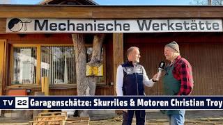 Garagenschätze: Entdeckt Christians Motoren & Schätze aus Jahrzehnten Sammel- Reparaturleidenschaft