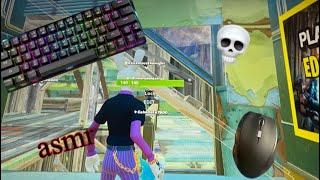 Fortnite ASMR DIERYA DK63 60%blue switch, and a Realsimple mouse 