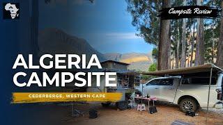 Algeria, Cederberg, Cape Nature  | Campsite Review