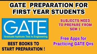 GATE PREPARATION FROM FIRST YEAR ENGINEERING|Subjects to Learn |DINESHPRABHU|Tamil