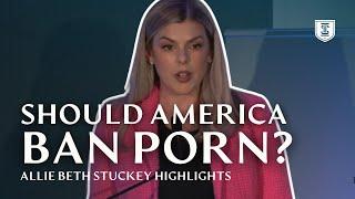 Best of Allie Beth Stuckey: "Should the United States Ban Pornography?" Debate Highlights