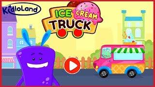 Gelato Truck For Kids | Fun Ice Cream Making For Toddlers With Chomping Monsters