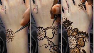 Top stylish back hand Arabic mehndi design | easy & simple mehndi design | mehandi design | mehndi.