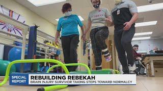 Rebuilding Rebekah: Brain injury survivor determined to dance again