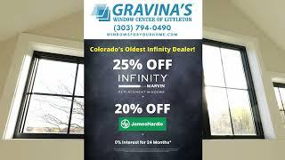 Gravina's Window Center of Littleton - Colorado's Oldest Infinity from Marvin Dealer!