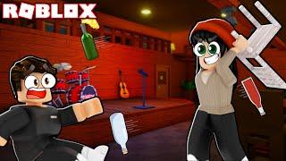 ROBLOX THROW CHAIRS AND STUFF WITH ALEXA!