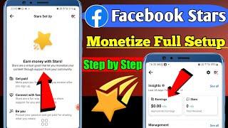 How to Setup Facebook Payout | Facebook Stars Monetization Setup | Facebook Payout Account Setup