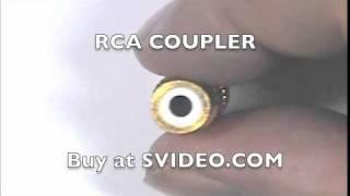 RCA Coupler by svideo.com