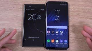 Sony Xperia XZ1 Compact vs Samsung Galaxy S8 - Speed Test!