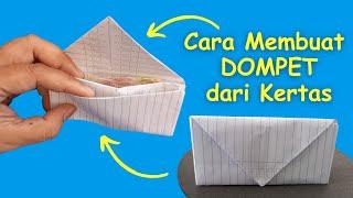 Cara Membuat Dompet dari Kertas Buku, Keren !!