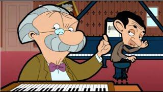 Mr Bean Learns The Piano! - Keyboard Cappers - Mr Bean Cartoon - Cartoon World TV