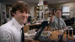 The Office but it’s just Jim and Dwight’s desks -  The Office US