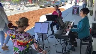 Too Hot To Handel at the 2023 ANBC Braddon Busking Festival