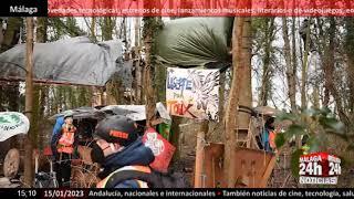 Noticia - La policía alemana acelera la evacuación de los ecologistas de Lutzerath